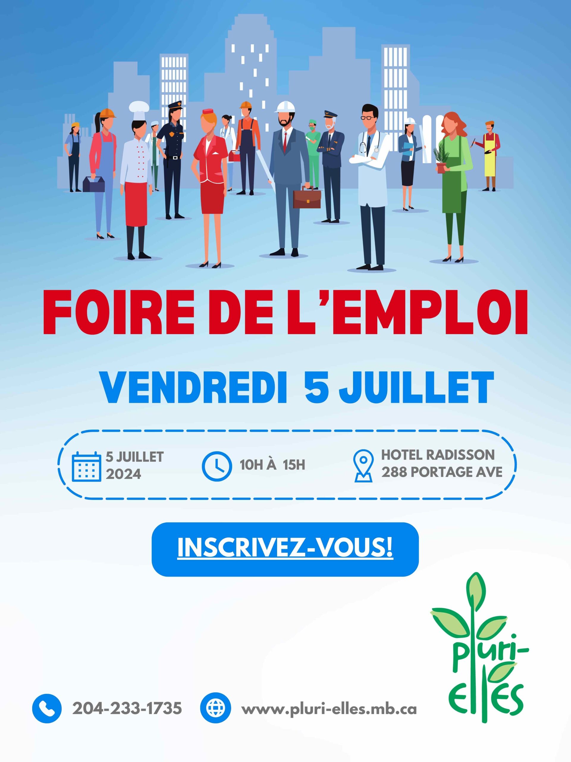 Foire de l'emploi de l'immigration canadienne