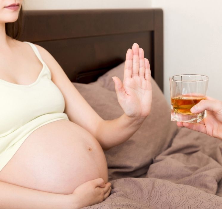 Informations sur la prévention de l'ETCAF lors d'un atelier chez Pluri-elles, Winnipeg.