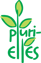 Logotype de Pluri-elles à Winnipeg au Manitoba, Canada.