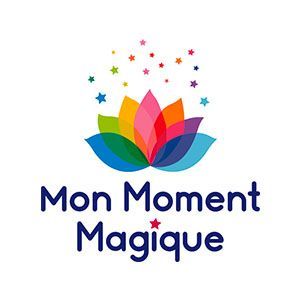 Logo de Mon Moment Magique, partenaire de Pluri-elles pour les ateliers bien-être au Manitoba.