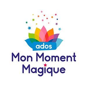 Logo de Mon Moment Magique ados, partenaire de Pluri-elles pour les ateliers bien-être au Manitoba.