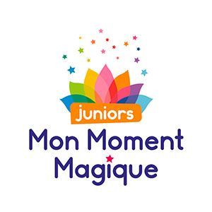 Logo de Mon Moment Magique juniors, partenaire de Pluri-elles pour les ateliers bien-être au Manitoba.