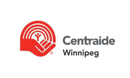 ogo officiel de Centraide Winnipeg, partenaire financier des programmes d'emploi de Pluri-elles au Manitoba.