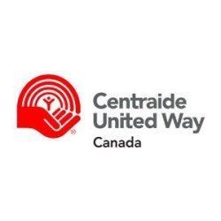 Logo de Centraide United Way, partenaire de Pluri-elles pour les problèmes sociaux complexes.